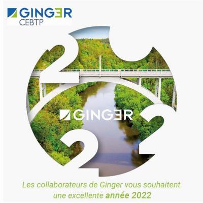 Meilleurs voeux 2022 Ginger CEBTP