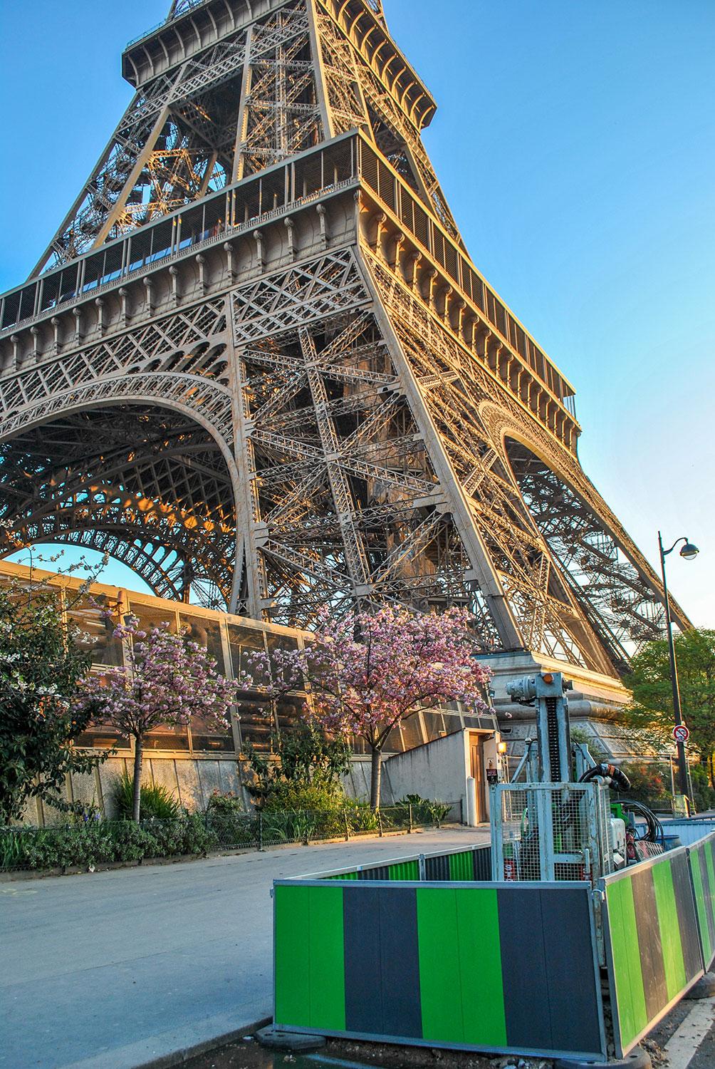 Sondages géotechniques Tour Eiffel