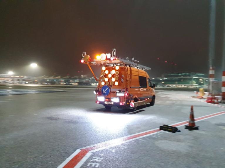 Auscultation chaussées aéroport Lyon