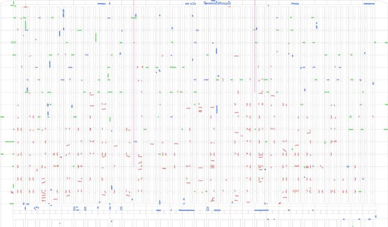 Plan des désordres façade